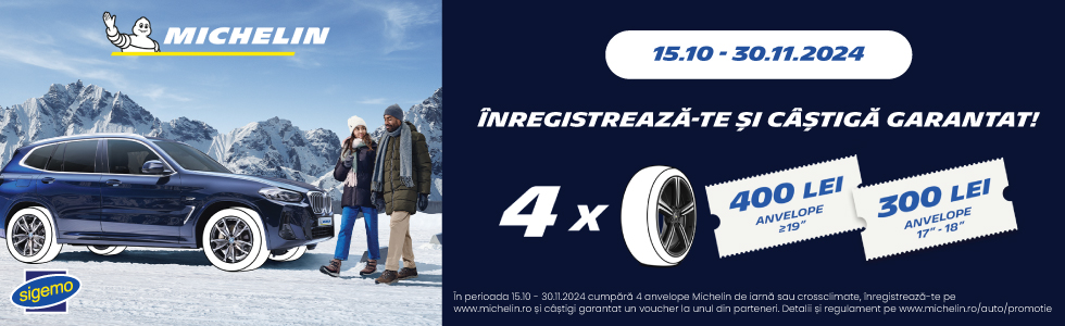 Promotie Michelin pentru anvelopele de iarna si pentru cele all seasons