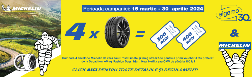 Promotie Michelin pentru anvelopele de vara si pentru cele all seasons